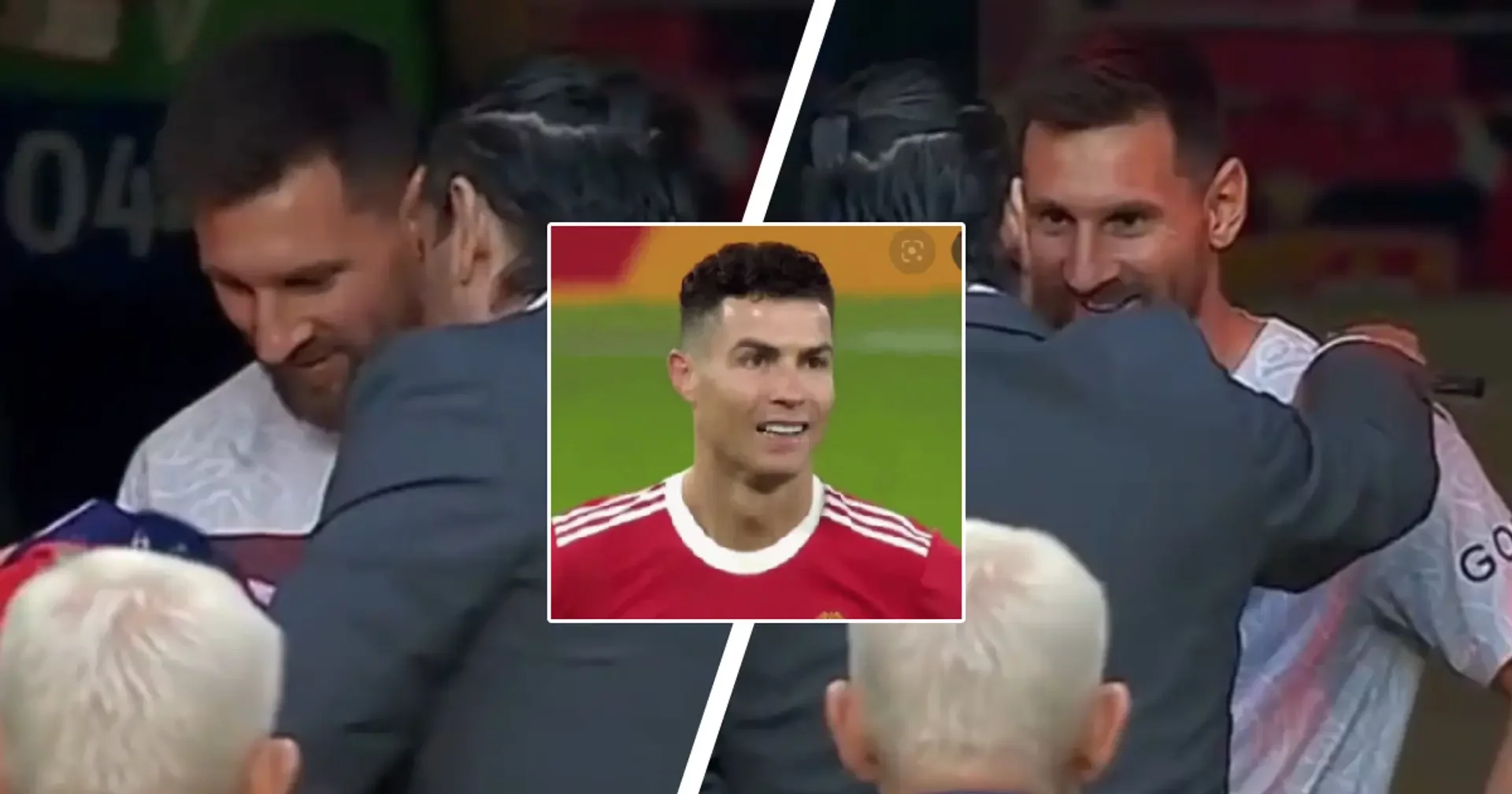 Легенда португальского футбола получил автограф Месси. До этого он просил его только у одного игрока