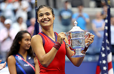US Open, WTA, Уимблдон, Эмма Радукану