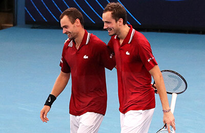 ATP, Янник Синнер, сборная Италии по теннису, Маттео Берреттини, ATP Cup, сборная России, Даниил Медведев, Роман Сафиуллин