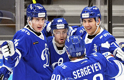 Динамо Москва, Трактор, КХЛ