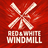Red and White Windmill