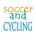 soccer and cycling