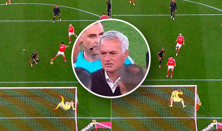 Автогол в девятку после отбитого пенальти – так развлекается «Бенфика» Моуринью