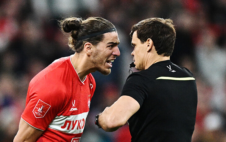 Статистика судей в матчах «Спартака»: с кем удобнее?