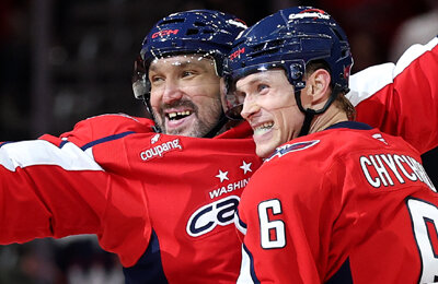 Вашингтон, Александр Овечкин, НХЛ, Виннипег, Анастасия Овечкина (Шубская)