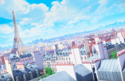 Цветущая звезда Парижа, Трейлеры фильмов, Аниме