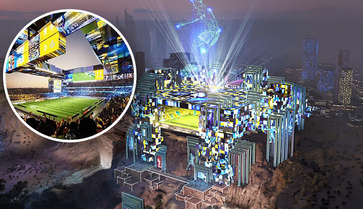 Грандиозный стадион в скале – план Саудовской Аравии к ЧМ-2034. Что о нем известно?
