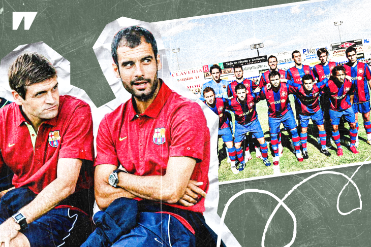 Пеп Гвардиола, Барселона Б, Барселона