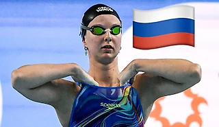 Российский флаг попал в графику на водном ЧМ. И это не случайность