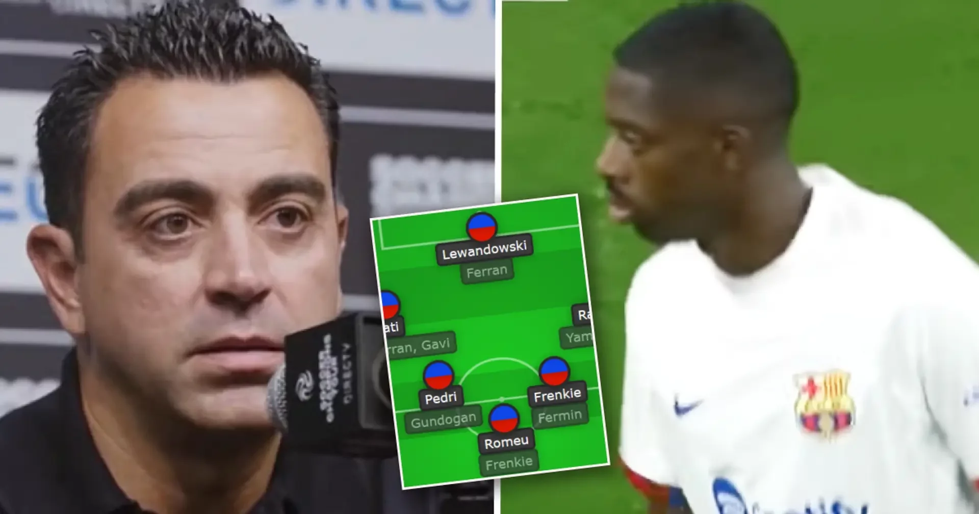 Клубы, Ла Лига, Хави, Усман Дембеле, Барселона, Ферран Торрес