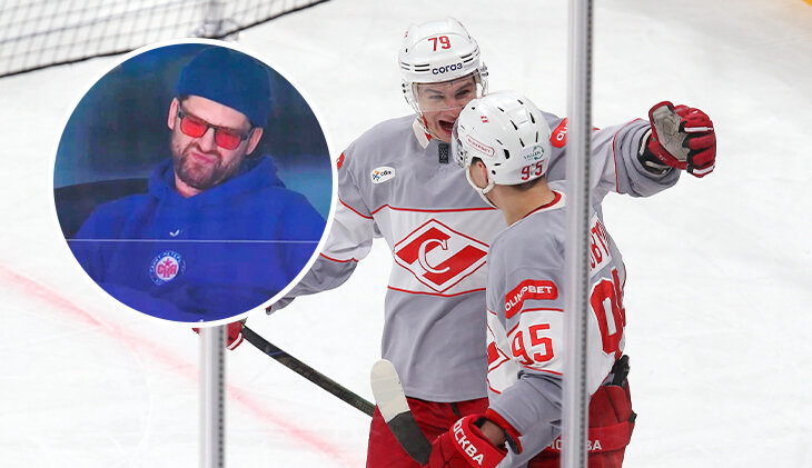 Фотография поста в ленте СКА провалил матч со «Спартаком». Вся боль Ротенберга – в одной разрывной атаке