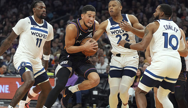 Энтони Эдвардс, Коллин Гиллеспи, Ройс О'Нил, Джулиус Рэндл, Миннесота, Финикс, НБА