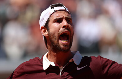 Аманда Анисимова, Томми Пол, ATP, Мирра Андреева, Алексей Попырин, Алена Остапенко, Людмила Самсонова, WTA, Лоренцо Музетти, Циньвэнь Чжэн, Карлос Алькарас, Ролан Гаррос, Амели Моресмо, Элина Свитолина, Жасмин Паолини, Даниэль Альтмайер, Фрэнсис Тиафу, Диана Шнайдер, Карен Хачанов, Хольгер Руне, Андрей Рублев, Елена Рыбакина, Ига Швентек, Арина Соболенко