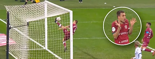 Суперсэйв дня: в полете через себя с самой-самой-самой линии! Нижегородов-сын блеснул – и удалился