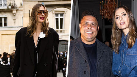 Шарапова на Неделе моды в Париже: макияж жены гангстера, встречи с Роналдо и Сереной