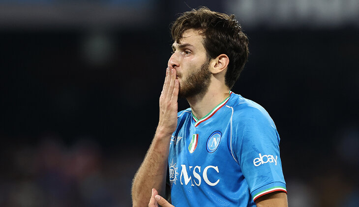 Хвича наконец-то забил за «Наполи». Впервые с марта