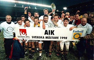 Забить 25 голов в 26 матчах и выиграть золото – уникальное чемпионство шведского АИКа