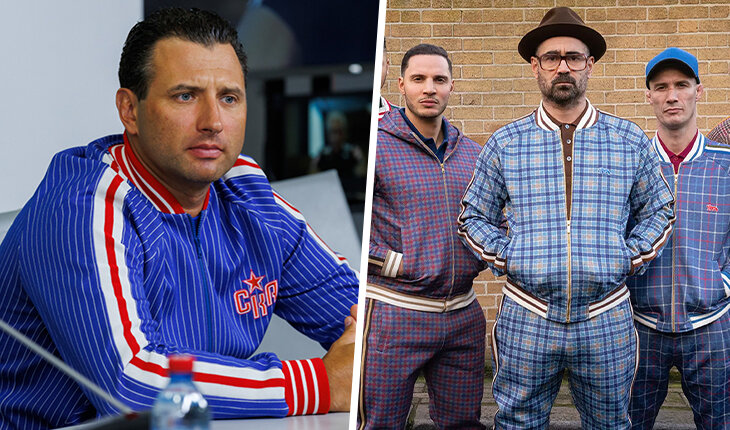 Роман Ротенберг – в образе Тренера из фильма «Джентльмены». В таких костюмах будет весь штаб СКА на турнире в Сочи