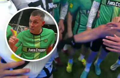 Артем Дзюба, Амкал, Антон Чужой, Герман Эль Класико, медийный футбол, Winline Уличный Футбол