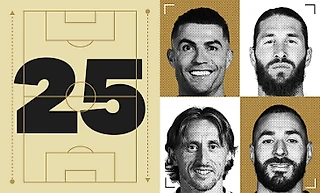 Символическая сборная «Реала» за 25 лет. В защите Варан, в воротах не Касильяс