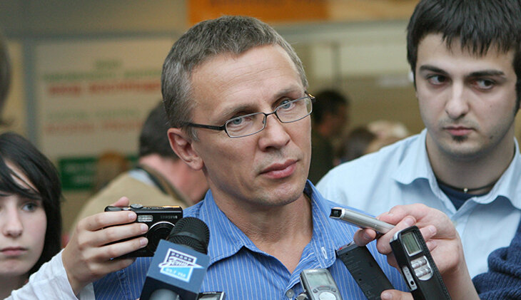 Фотография поста в ленте Ларионов уже работал в СКА. Как это было