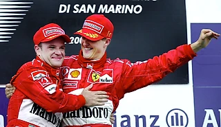 «Я махал ручкой бабуле в доме на Интерлагосе из болида «Ф-1». Баррикелло вспоминает про Сенну, Шумахера и страсть к гонкам