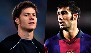 Пеп сыграл 4 минуты против Хаби, а тренировал его два года. Теперь – встретятся как тренеры