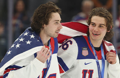 Джим Хьюз, Куинн Хьюз, Динамо Минск, Джек Хьюз, Миннесота, Люк Хьюз, Сборная США по хоккею, Нью-Джерси, Олимпиада-2026, НХЛ, Дилан Строум, Брэди Ткачак, Вильям Нюландер, Кит Ткачак