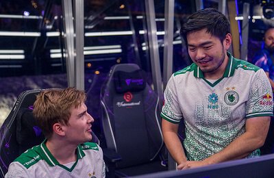 Ярослав «Miposhka» Найденов, Цзинцзюнь «Sneyking» Ву, Чжан «y`» Йипин, Мельхиор «Seleri» Хилленкамп, The International, Антон «Dyrachyo» Шкредов, Оливер «Skiter» Лепко, Айден «Insania» Саркои, Ван «Ame» Чуньюй, Илья «Yatoro» Мулярчук, Майкл «miCKe» Ву