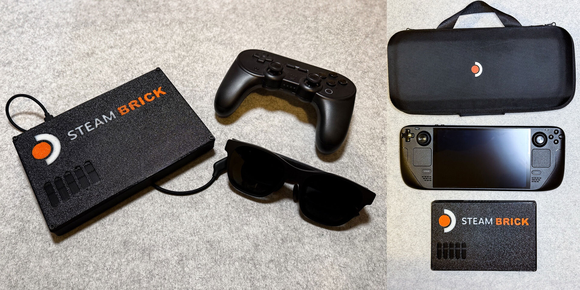 Моддер создал Steam Brick – упрощенный Steam Deck с одной кнопкой питания и USB-разъемом