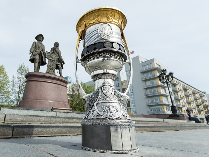 Екатеринбуржцы, ставшие обладателями Кубка Гагарина