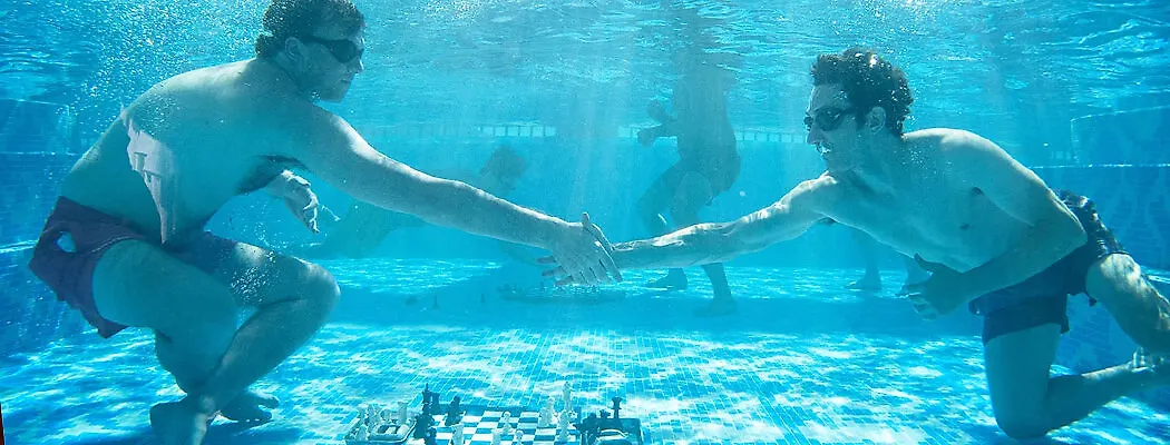 Ниманн сыграл почти голым – теперь он чемпион по подводным шахматам