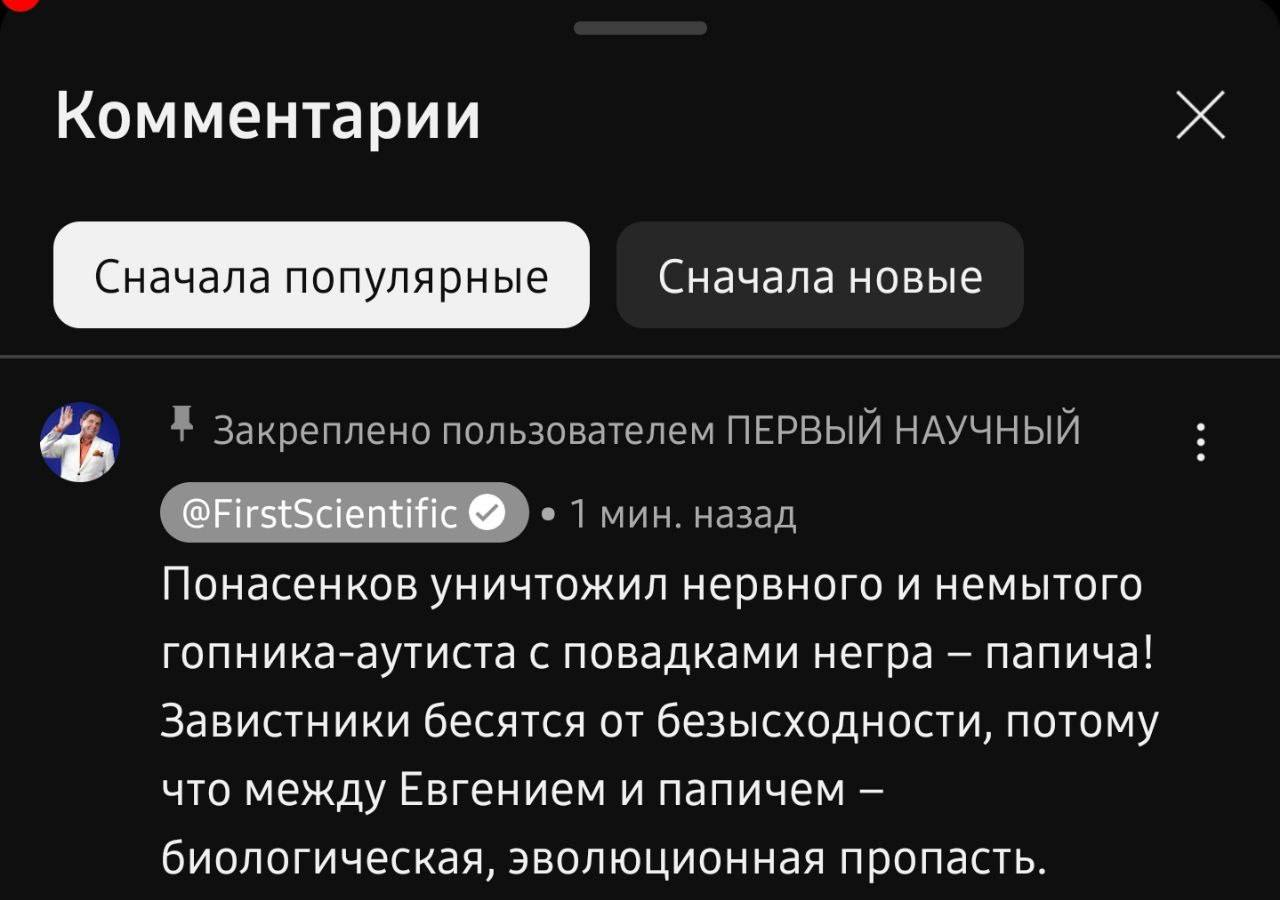 Что там у Папича и Понасенкова*? Видео разбанили спустя 19 дней