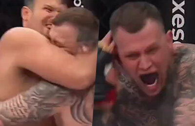 Боец укусил соперника за ухо во время поединка – за это его чуть не прикончили болельщики