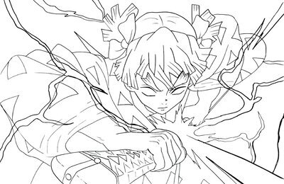 Аниме, Истребитель демонов: Бесконечный замок, Клинок, рассекающий демонов