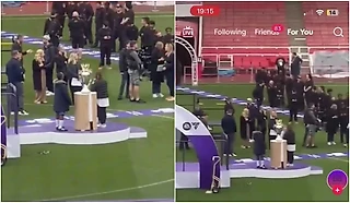 🤦‍♂️🤦‍♂️🤦‍♂️ «Боже, что они делают?» «Арсенал» репетирует церемонию вручения кубка АПЛ на «Эмирейтс». Фанаты признались, что испытывают стыд