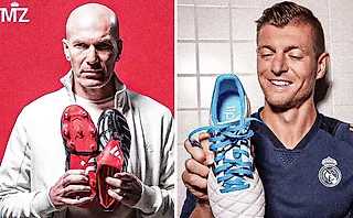 🤩 Adidas выпустил лимитированную серию бутс с Тони Кроосом. В продажу попадет только один размер - который носит звезда «Реала» 😮