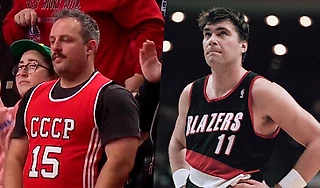 Откуда в Портленде мужики в майках сборной СССР? «Блейзерс» лечили Сабониса назло сборной США