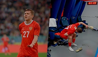 Травма Облякова с Чили: грусть, гнев, обида! Яркие эмоции из раздевалки