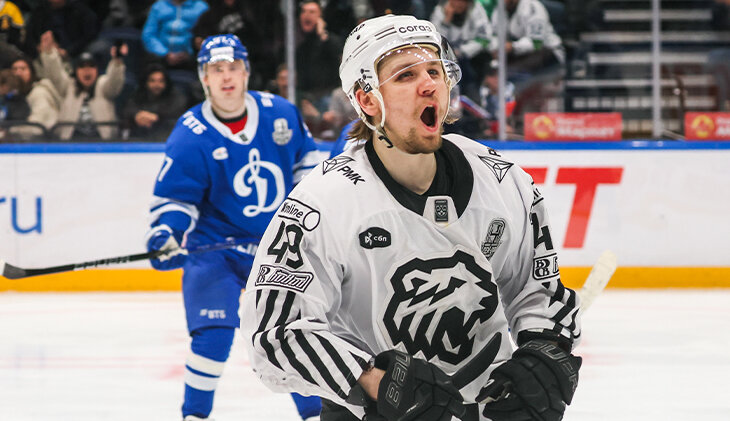 Фотография поста в ленте Шабанов вытащил «Трактор» во втором овертайме! В одиночку закружил оборону «Динамо»
