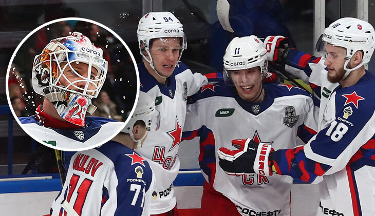 Четыре гола ЦСКА за два периода и 38 сэйвов Федотова. Что это вообще было?