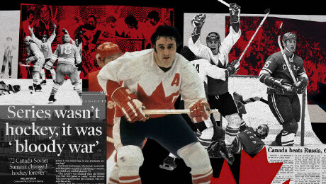 Сборная СССР могла закрыть серию-72 суперголом. Фил Эспозито вытащил с ленты