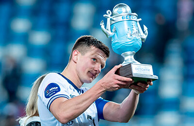 Морской бой – красивая форма и 1-й в сезоне трофей «Балтики». Придумали особый кубок!