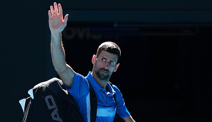 И все же Джокович не железный – он снялся с 1/2 Australian Open