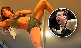 В UFC дерется бывшая стриптизерша. Она душила клиентов, когда те не платили