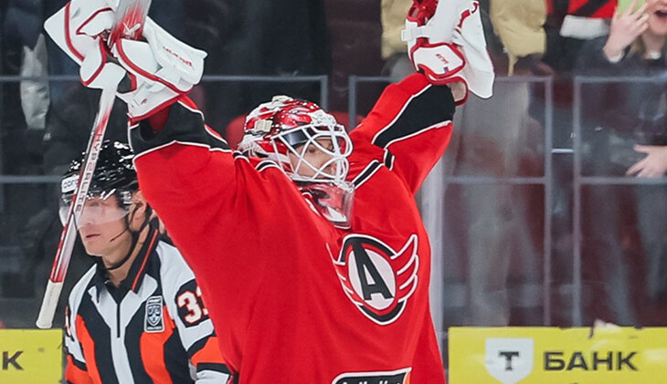 Фотография поста в ленте Когда затащил серию буллитов против СКА. Победный танец вратаря «Автомобилиста»🕺