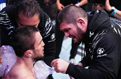 Хабиб превратил бойца-середняка в чемпиона UFC. А он вообще проигрывал как тренер?