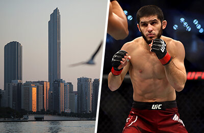 Абу-Даби – место силы Ислама Махачева. Он трижды дрался там, а год назад стал чемпионом UFC