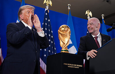 Стендап Трампа и Инфантино: ЧМ в Китае и США, разбор ассиста Месси и поток лести