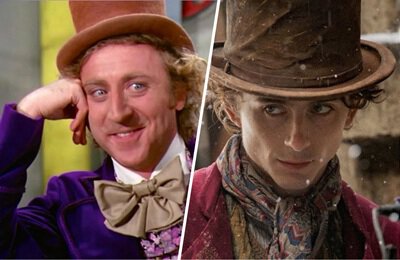 Вилли Вонка, Чарли и шоколадная фабрика, Тим Бертон, Тимоти Шаламе, Джонни Депп